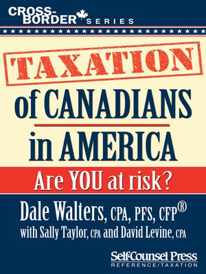 cover image of Taxation of Canadians in America